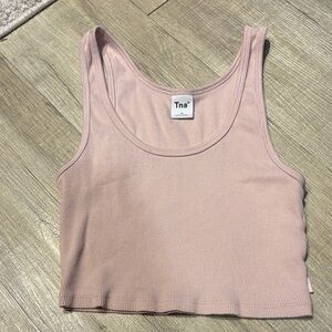 TNA Blush Ribbed Tank Top